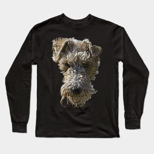 Fox Terrier Face Long Sleeve T-Shirt